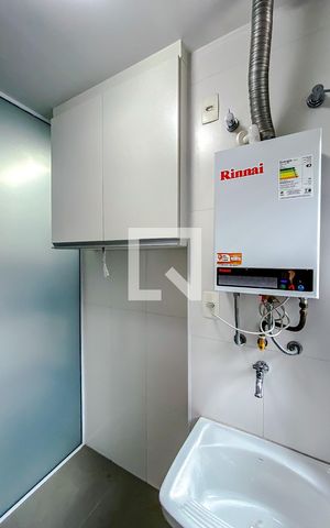 Studio à venda com 55m², 1 quarto e 2 vagasÁrea de Serviço