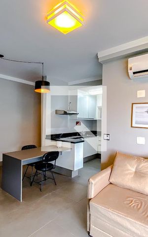 Studio à venda com 55m², 1 quarto e 2 vagasSala