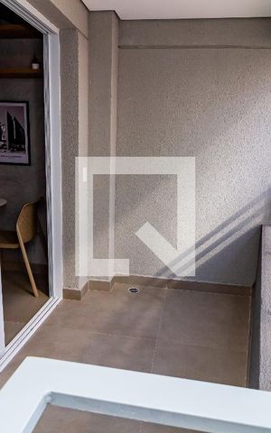 Studio para alugar com 24m², 1 quarto e sem vaga Studio para alugar com 24m², 1 quarto e sem vagaVaranda