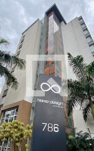 Apartamento para alugar com 45m², 1 quarto e 1 vagaFachada