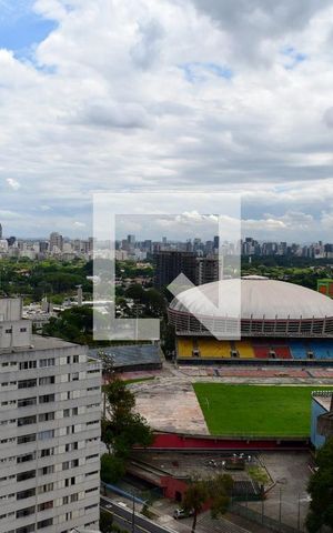 Apartamento à venda com 47m², 1 quarto e 1 vagaVista da varanda do quarto