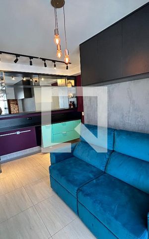 Apartamento à venda com 36m², 1 quarto e 1 vaga Apartamento à venda com 36m², 1 quarto e 1 vagaSala/Cozinha