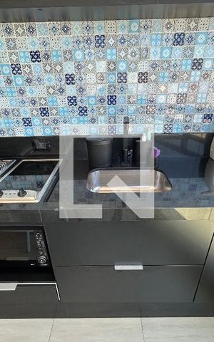 Apartamento à venda com 36m², 1 quarto e 1 vaga Apartamento à venda com 36m², 1 quarto e 1 vagaVaranda gourmet