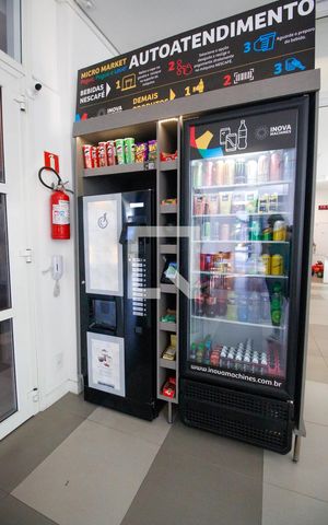 Studio para alugar com 40m², 1 quarto e 1 vaga Studio para alugar com 40m², 1 quarto e 1 vagaÁrea comum - Mercado