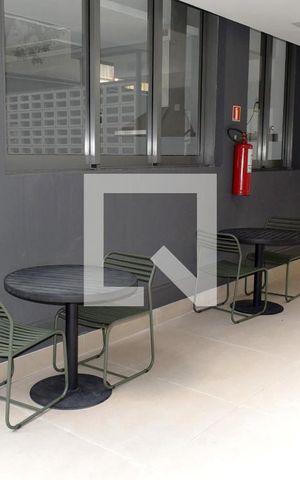 Studio para alugar com 27m², 1 quarto e sem vagaChurrasqueira