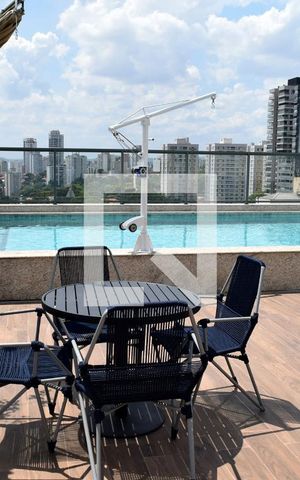 Studio para alugar com 27m², 1 quarto e sem vagaPiscina