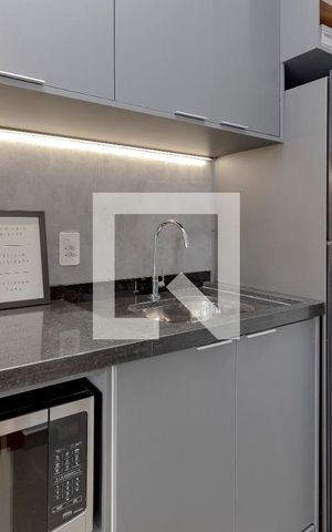 Studio à venda com 27m², 1 quarto e sem vaga Studio à venda com 27m², 1 quarto e sem vagaCozinha