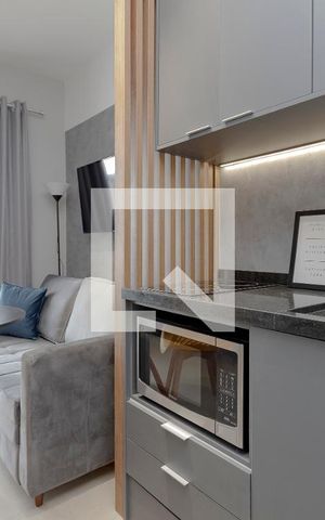 Studio à venda com 27m², 1 quarto e sem vaga Studio à venda com 27m², 1 quarto e sem vagaCozinha