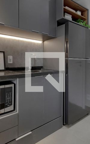 Studio à venda com 27m², 1 quarto e sem vaga Studio à venda com 27m², 1 quarto e sem vagaCozinha