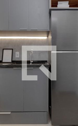Studio à venda com 27m², 1 quarto e sem vaga Studio à venda com 27m², 1 quarto e sem vagaCozinha