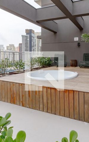 Apartamento à venda com 27m², 1 quarto e sem vaga Apartamento à venda com 27m², 1 quarto e sem vagaÁrea comum - Jaccuzzi