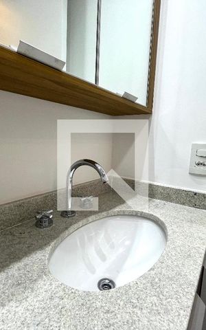 Apartamento para alugar com 29m², 1 quarto e sem vaga Apartamento para alugar com 29m², 1 quarto e sem vagaBanheiro da Suíte
