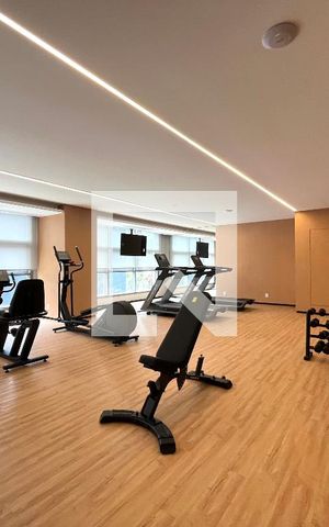 Apartamento para alugar com 29m², 1 quarto e sem vaga Apartamento para alugar com 29m², 1 quarto e sem vagaÁrea comum - Academia