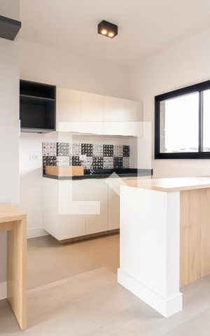 Studio para alugar com 33m², 1 quarto e 1 vaga Studio para alugar com 33m², 1 quarto e 1 vagaSala/Cozinha