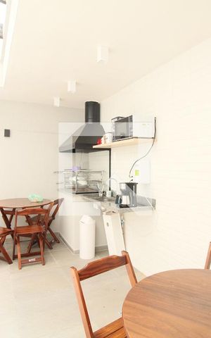 Apartamento à venda com 34m², 2 quartos e sem vagaÁrea comum - Churrasqueira