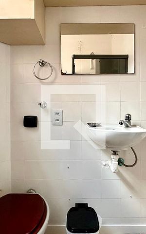 Apartamento para alugar com 22m², 1 quarto e sem vaga Apartamento para alugar com 22m², 1 quarto e sem vagaBanheiro