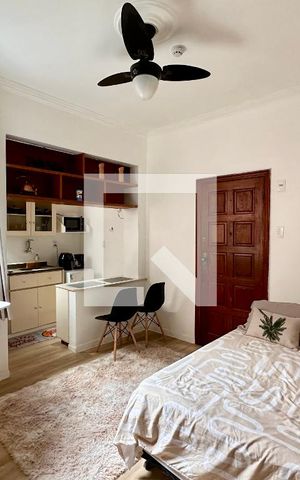 Apartamento para alugar com 22m², 1 quarto e sem vaga Apartamento para alugar com 22m², 1 quarto e sem vagaSala/Quarto