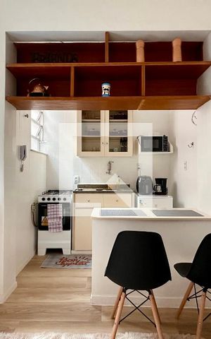 Apartamento para alugar com 22m², 1 quarto e sem vaga Apartamento para alugar com 22m², 1 quarto e sem vagaCozinha