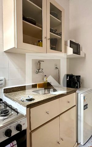 Apartamento para alugar com 22m², 1 quarto e sem vaga Apartamento para alugar com 22m², 1 quarto e sem vagaCozinha