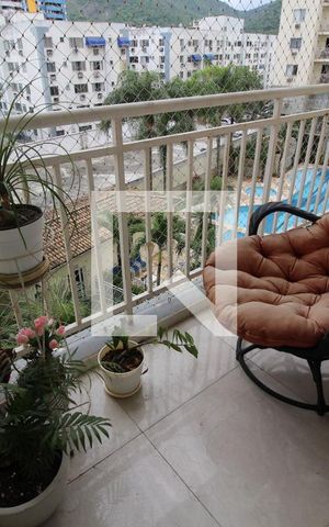 Apartamento para alugar com 51m², 2 quartos e 1 vagaVaranda