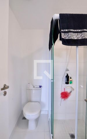 Apartamento para alugar com 37m², 2 quartos e sem vaga Apartamento para alugar com 37m², 2 quartos e sem vagaBanheiro