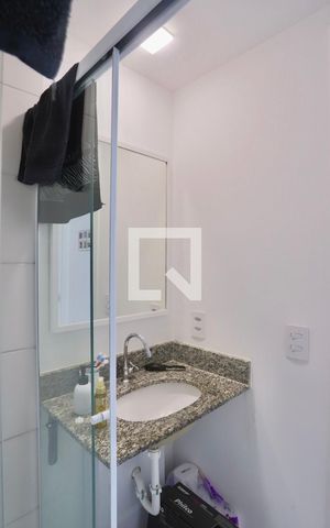 Apartamento para alugar com 37m², 2 quartos e sem vaga Apartamento para alugar com 37m², 2 quartos e sem vagaBanheiro