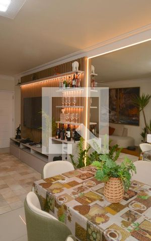 Casa para alugar com 131m², 3 quartos e 2 vagasSala