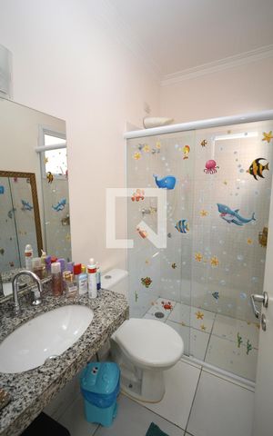 Casa para alugar com 131m², 3 quartos e 2 vagasBanheiro da Suíte 3