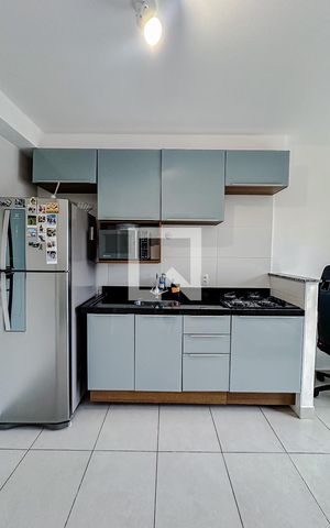 Apartamento à venda com 38m², 2 quartos e sem vagaCozinha e Área de Serviço