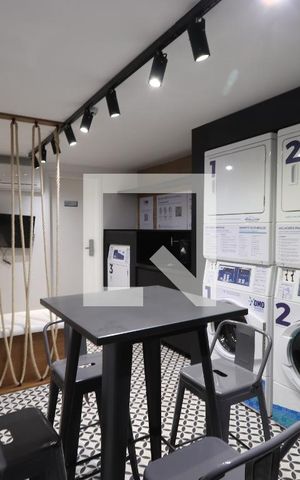 Studio para alugar com 27m², 1 quarto e sem vagaÁrea comum - Lavanderia Coletiva