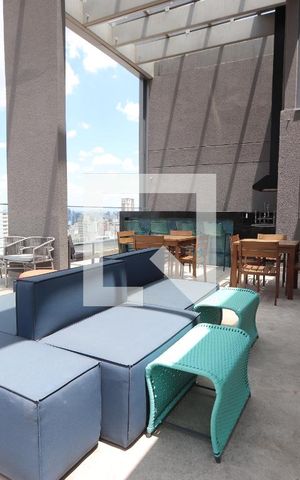 Studio para alugar com 27m², 1 quarto e sem vagaÁrea comum - Rooftop