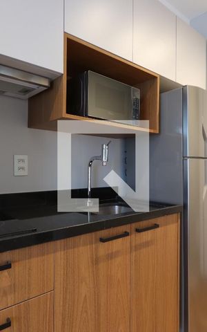 Studio para alugar com 27m², 1 quarto e sem vagaCozinha