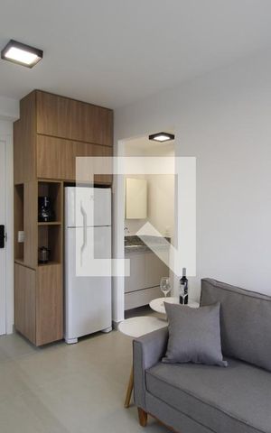 Studio para alugar com 31m², 1 quarto e sem vagaSala/Cozinha