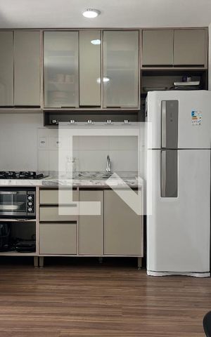 Apartamento para alugar com 31m², 2 quartos e sem vagaSala e Cozinha Integrada