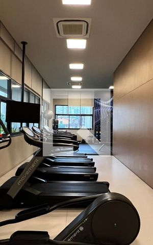 Studio à venda com 25m², 1 quarto e sem vagaAcademia