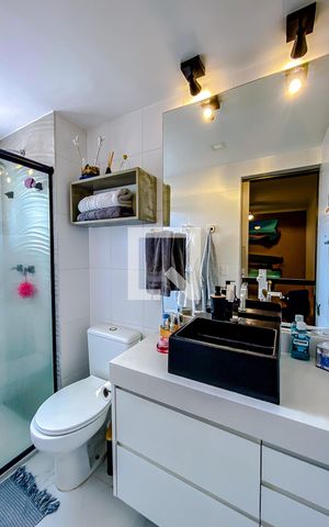 Apartamento à venda com 114m², 3 quartos e 2 vagasBanheiro da Suíte