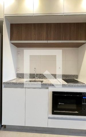 Studio para alugar com 25m², 1 quarto e sem vaga Studio para alugar com 25m², 1 quarto e sem vagaStudio - Cozinha