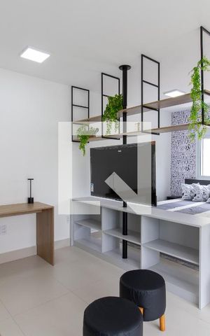 Apartamento para alugar com 46m², 1 quarto e 1 vaga Apartamento para alugar com 46m², 1 quarto e 1 vagaSala