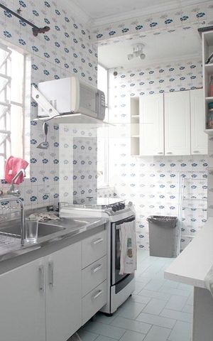 Apartamento à venda com 59m², 2 quartos e sem vagaCozinha + Área de Serviço