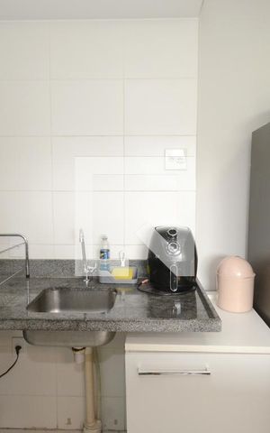 Apartamento para alugar com 35m², 2 quartos e 1 vagaCozinha e Área de Serviço