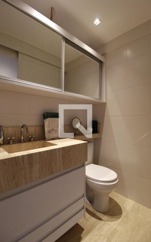 Apartamento à venda com 63m², 2 quartos e 2 vagasBanheiro Social
