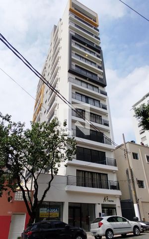 Studio para alugar com 31m², 1 quarto e sem vaga Studio para alugar com 31m², 1 quarto e sem vagaFachada