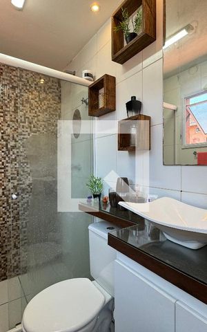 Casa de condomínio à venda com 85m², 3 quartos e 1 vaga Casa de condomínio à venda com 85m², 3 quartos e 1 vagaSuíte - Banheiro