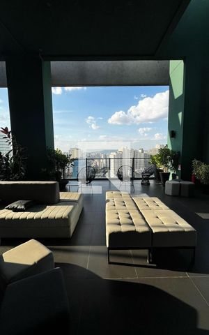 Studio para alugar com 38m², 1 quarto e 1 vaga