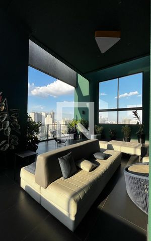 Studio para alugar com 38m², 1 quarto e 1 vaga