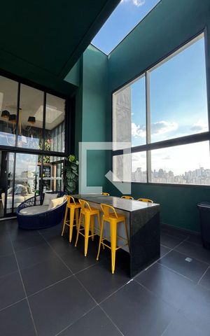 Studio para alugar com 38m², 1 quarto e 1 vaga