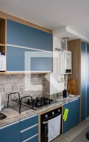 Apartamento à venda com 46m², 2 quartos e 1 vagaCozinha