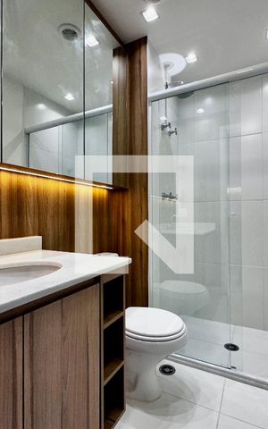 Casa para alugar com 26m², 1 quarto e sem vaga Casa para alugar com 26m², 1 quarto e sem vagaBanheiro