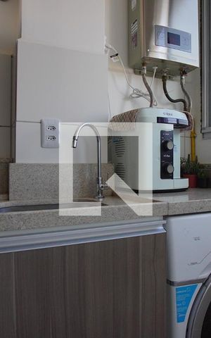 Apartamento à venda com 50m², 2 quartos e 1 vagaCozinha e Área de Serviço