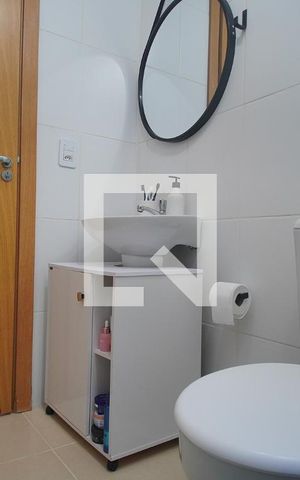 Apartamento à venda com 63m², 2 quartos e 1 vaga Apartamento à venda com 63m², 2 quartos e 1 vagaBanheiro